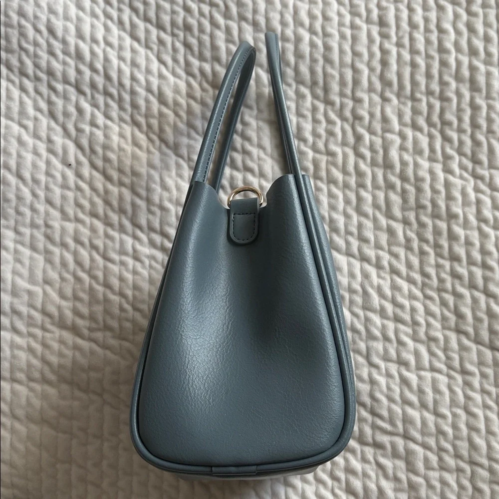 Anthropologie Hollace Mini Tote in Blue Grey - Picture 3 of 8
